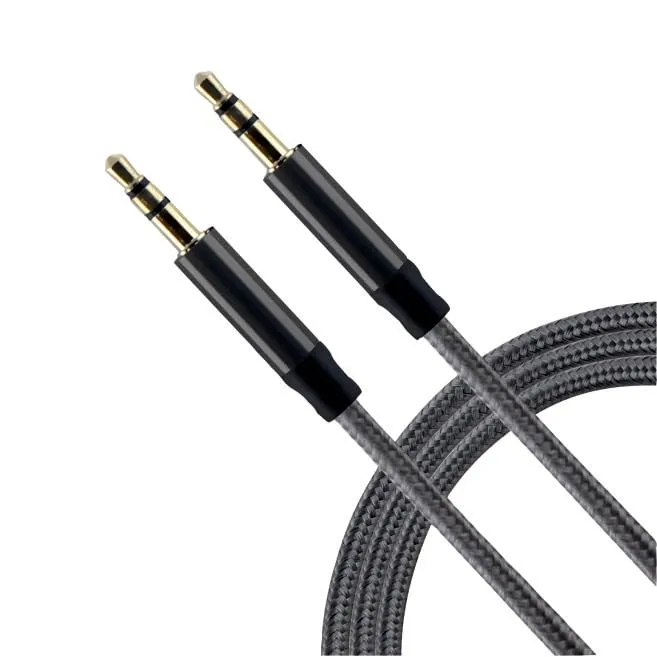 Aux%201M%20Cable.%20No%20Brand%20Metal%20braided%20heavy-duty%20aux%20cable,%20is%20stress%20and%20stretch%20resistant.%20-%20Image%202