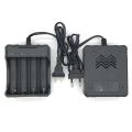 1 Piece Li-Ion Battery Charger Adapter DC 1.2A Output 4 Slots for 18650 Rechargeable Lithium Battery Charger EU Plug. 
