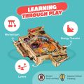 Smartivity Pinball Machine Stem Diy Fun Toy, Educational & Construction Based Activity Game & Gift Kit For Kids 8 To 14 Years. 