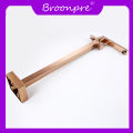 Broonpre Bathroom Freestanding Floor Mounted Bath Spout Faucet Cold/Hot Mixer Tap With Shower Hand Faucet Matte Black. 