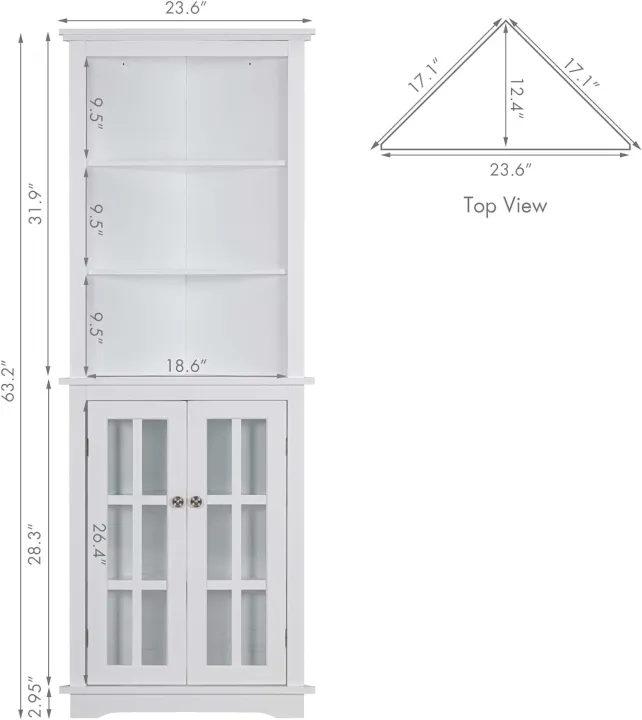 Kamakhya%20decor%20Tall%20corner%20storage%20cabinet%20for%20home,%20office%20use%20with%20glass%20door%20in%20white%20-%20Image%202