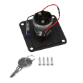 OUMERY 2X Universal 12V Car Boat Motorcycle Ignition Key Ignition Switch Panel 2Position with 4 Keys. 