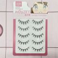 5 Pairs Pack Japanese Cosplay False Eyelashes Faux Mink Thick Manga Anime Lashes Dramatic Doll Strip Lashes for Women. 
