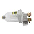 OUMERY CA141 Coarse Filter Fuel Water Separation Precipitator Cup with Drain Retrofit Fuel Filter with 10mm Connector. 