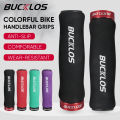 Brand new BUCKLOS Mtb Bicycle Grips Sponge Shock-absorbing Cycling Handlebar Sleeve Antislip Bike Handlebar Grip Comfort BMX Parts. 