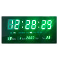 LED Digital Calendar JH3615 Digital LED Wall Clock, Length 36 cm with Calendar and Temperature Display. 