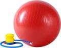 Anti- Burst Gym Balls 75 cm Exercise Ball Gym Ball with Pump free (multicolor). 