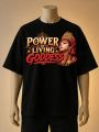 Power of Living Goddess – Traditional Nepalese Culture Printed  T-Shirt. 
