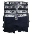 Pack Of 3 Men Boxer Briefs Soft Cotton Underwear Fashion | Multiple Color Option | Boxers For Men. 