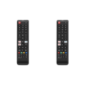 Sojhoop 2X Remote Control with ,Prime Video Rakute TV Button Smart TV LCD LED 4K HDR All. 