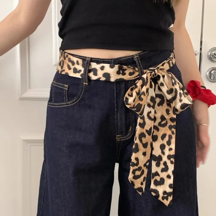 Retro%20Leopard%20Print%20Small%20Scarf%20Women's%20Fashion%20All-match%20Belt%20Scarf%20Accessories%20DENGYOUZHOU%20-%20Image%202