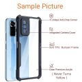 Redmi Note 10 Pro/Max  Cover (Same Size ) HD Clear Transparent With Bumper Case - Non Yellowing. 