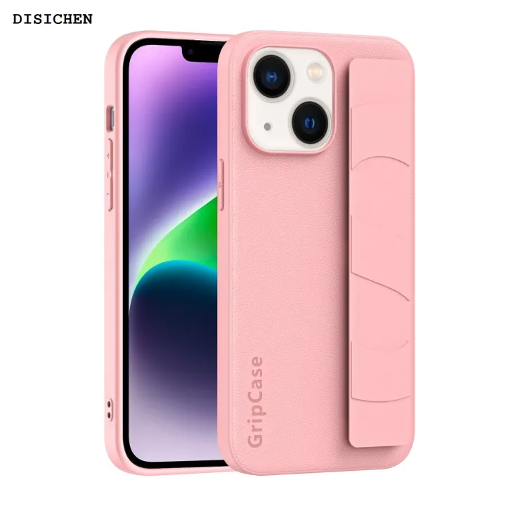 DISICHEN%202025%20New%20Skin%20Elastic%20Wrist%20Grip%20Back%20Cover%20Phone%20Case%20For%20iPhone%2013%20Pro%20Max/iPhone%2014/iPhone%2014%20Pro%20Max%20-%20Image%203