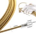 Electrician Threader 10M Spring Steel Cable Wire Wire Dark Wire Metal Lead Wire Electrician Wire Puller. 