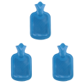 fasdaga Thick Hot Water Bag Rubber Winter Warm Hot Water Bag Hand Warmer Girls Pocket Hand Feet Warm Water Bottle, 3 Pack 500ML. 