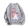 Cute Girl Summer Cotton Sweatshirt. 