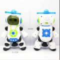 Dancing Robot With 3D Flashing Lights And Music, 360 Degree Rotation Robot Toy For Kids - Toys For Kids |. 