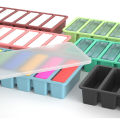 Silicone Molds Frozen Tray Soup 6 Grids Storage Boxes Food Meal Sauce Freezing Container With Lid Frozen Kitchen Gadgets DD7. 