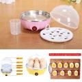 Electric 7 Egg Boiler Egg Cooker Steamer, Poacher Pan Kitchen Cooking Tools Utensil. 