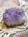 Amethyst Crystal Cluster Feeling Stone / Power Stone /Interior/Ornament. 