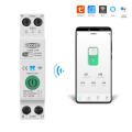 ARELENE 2X 63A Tuya WiFi MCB Circuit Breaker Over Current Under Voltage Protection Power Metering Wireless Remote Control. 