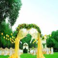 10m Organza Wedding Decoration Sheer Fabric Wedding Backdrop Chair Sashes Staircase Chair Back Gauze Tulle Roll. 