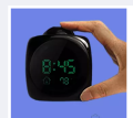 Projection Clock Data and Temperature Display Talking Function LCD Wall/Ceiling Projection Alarm Clock. 
