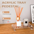 NAMUNY Acrylic Bathroom Counter Tray: Water-Resistant Kitchen and Bathroom Tray Countertop Decor Candle Tray Decor 1 Pack. 