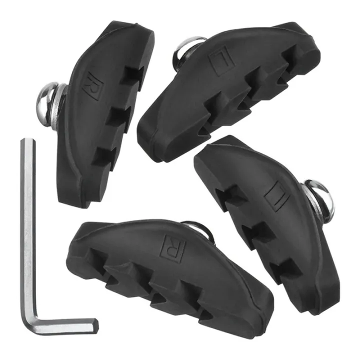 NAMUNY%204%20Pairs%20Road%20Brake%20Pads%20Rubber%20Brake%20Blocks%20Replacement%20Brake%20Cushion%20Bike%20Brake%20Cushion%20for%20Outdoor%20-%20Image%202