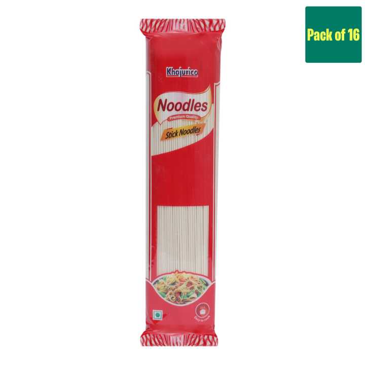 Khajurico Stick Noodles 400Gm Pack Of 16