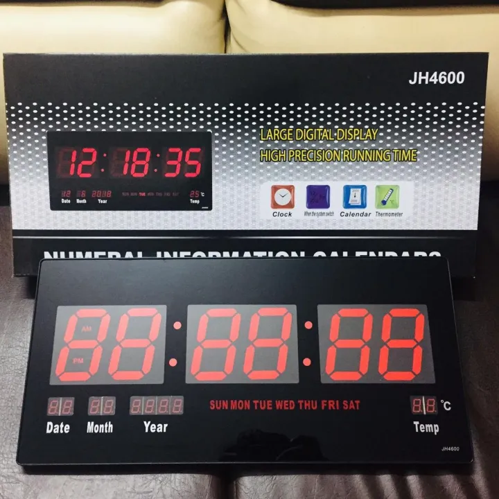 18.9-Inch%20Oversized%20LED%20Digital%20Wall%20Clock%20Large%20Display%20with%20Indoor%20Temperature%20Date%20and%20Day%20of%20Week,%20Electric%20Wall%20Clock/Calendar%20Timer%20Home%20D%C3%A9cor%20JH4600%20-%20Image%203