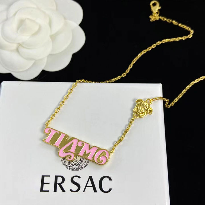 【Unlimited repurchase】【Unlimited repurchase】Fan Family New Letter Pink ...
