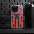 Red Black Spider Battle Suit Phone Case Compatible for IPhone 15 11 12 13 14 7 8 Pro Max XR X XS Max Soft Shockproof Cover. 