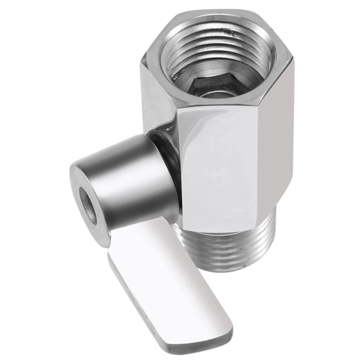 NAMUNY%20Shower%20Shut%20Off%20Valve,%20304%20Stainless%20Steel%20Mini%20Ball%20Valve%20NPT%20Thread(1/2Inch%20Male%20x%201/2Inch%20Female),2%20Pack%20-%20Image%202