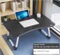 Foldable Lap Desk, Portable Laptop Bed Tray With Phone/ Computer /cup Slot, Small Anti-slip Table For Bed, Sofa, And Dorm. 