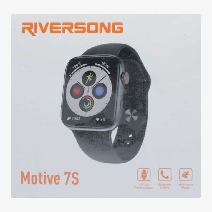 Black Riversong Motive 7S Smart Watch
