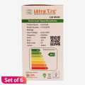 ULTRA TEC White LED Bulb E27 5Watt Set Of 6. 