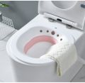 Foldable Toilet Sitz Bath Tub Hip Basin With Flusher for Postpartum Recovery. 