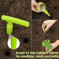 Seed Dispenser Planter Tool Set With 5 Dial Settings, T-Type Tags. 