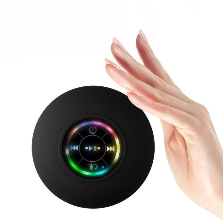 Dongzhu Portable Wireless BT 5.0 Mini Speaker LED Light IPX4 Waterproof ...