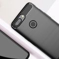 Carry meed Fashion Shock Absorption Phone Cover for Oneplus 5T Silicone Case For One Plus 5t 1+5T Soft TPU Carbon Fiber Cases Coque Fundas. 