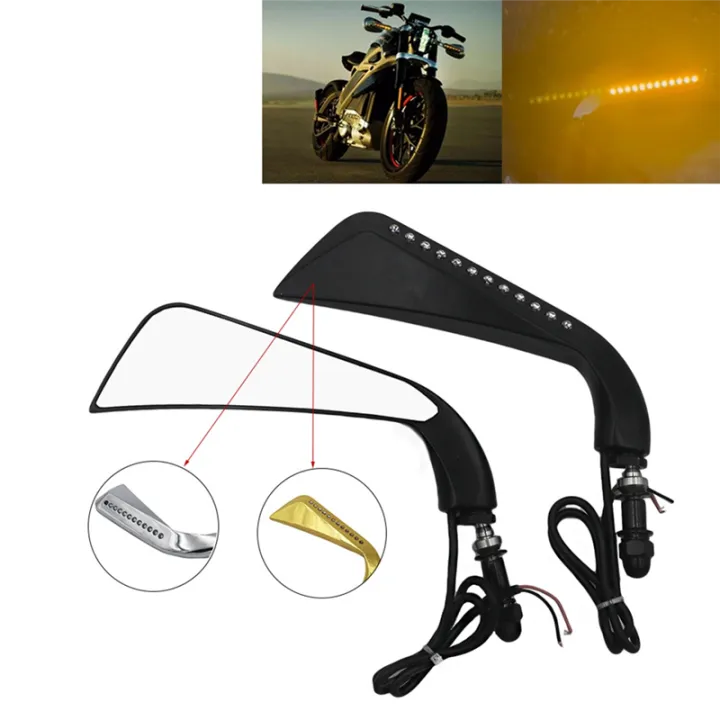 Designed%20for%20Motorcycle%20LED%20Rear%20View%20Mirrors%20Black%20-%20Image%203