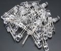 5mm White To Green Led[50 pcs]. 