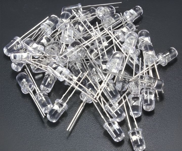 5mm White To Green Led[50 pcs]
