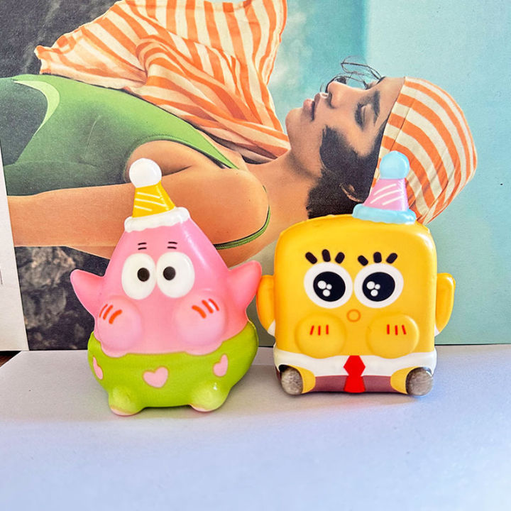 SpongeBob%20Patrick%20Star%20Stress%20Relief%20Squishy%20Anime%20Children's%20Hand%20Pinch%20Toy%20Healing%20SEVICH%20-%20Image%204