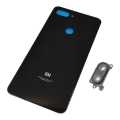 New Back Glass For Xiaomi Mi 8 Lite Battery Cover Rear Door Housing Back Case Replacement With Camera lens+Adhesive Sticker. 