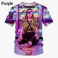 3D printed male fantasy horror movie weird new fashion hot selg kochi story tv women's casual crew neck t-shirt. 