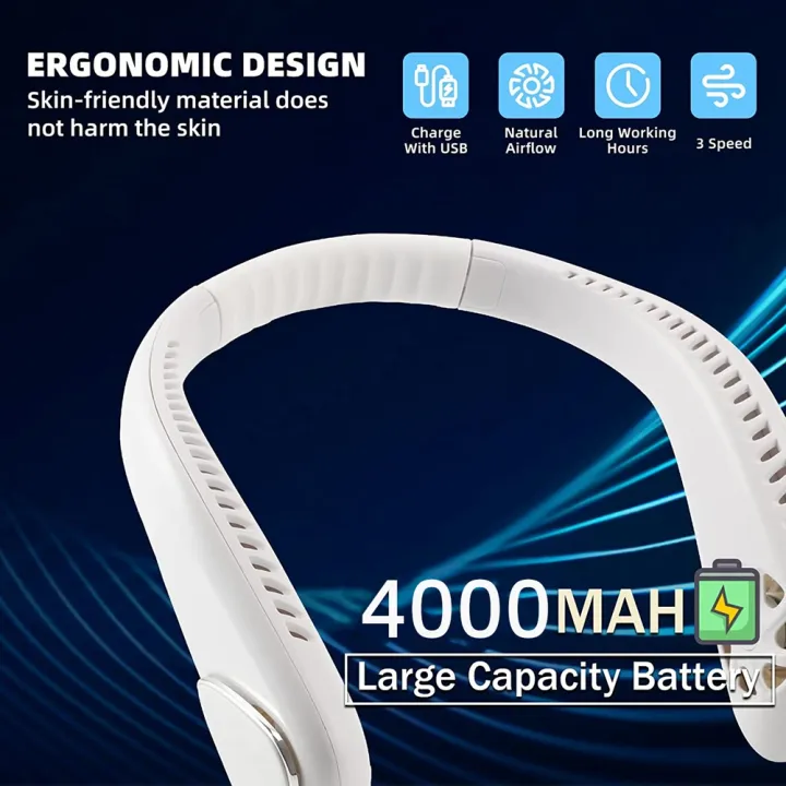 Portable%20Neck%20Fan%20Rechargeable%20-%204000MAh%20Hanging%20Neck%20Fan,%20White%20-%20Image%206