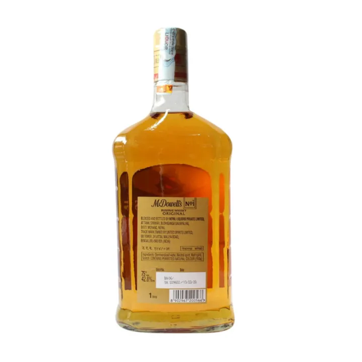 Mc%20Dowell'S%20No.1%20%20Whiskey-1000Ml%20-%20Image%203