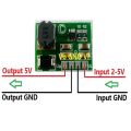 Lithium ion mobile phone solar boost DC 5VV3V5V-DD2424SA3.7 to boost converter power module, suitable for smartphone battery. 